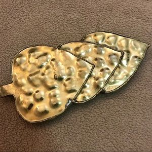 EQUUS Vintage Hammered Brass Belt Buckle